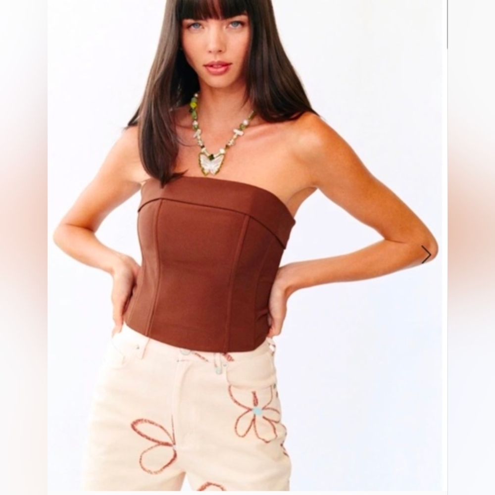 With Jean Carla Corset | Chocolate XXS